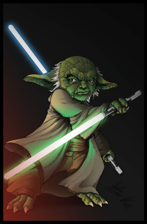 Master Yoda By Bruno Furlani