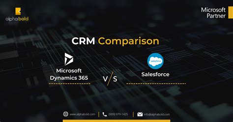 Crm Comparison Microsoft Dynamics Vs Salesforce