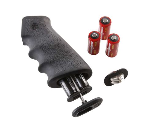 Hogue Overmolded Grip With Storage Compartment Ar M Black