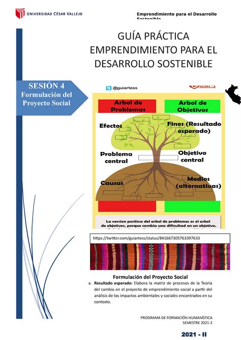 Gu A Pr Ctica N Emprendimiento De Desarrollo Sostenible