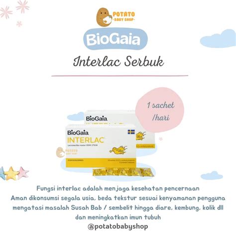 Jual Interlac Sachet Serbuk Probiotik Isi 30 Shopee Indonesia