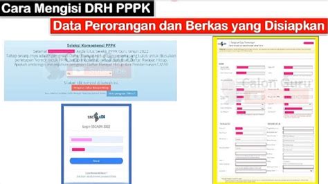 Pengumuman Dan Jadwal Tahap Pengisian DRH NI PPPK Tahun 2023