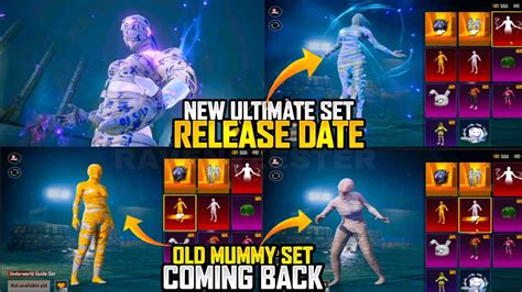 ULTIMATE MUMMY SET PUBG ULTIMATE MUMMY SET RELEASE DATE OLD MUMMY