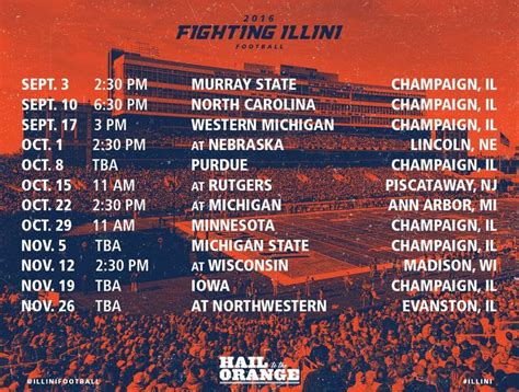 an event poster for the fighting illini featuring many different names ...