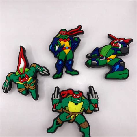 Crocs Ninja Turtles Charms Etsy