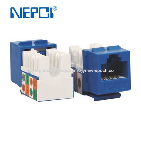 Buy Wholesale China Nepci Utp Rj12 Cat3 6p6c Keystone Jack Module 90