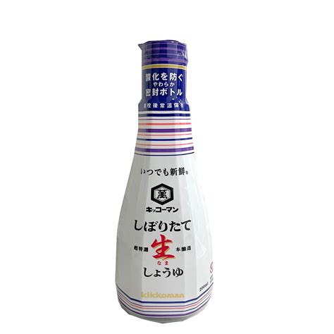 キッコーマン しぼりたて生しょうゆ 450ml 醤油 しょう油 調味料 【sale／74 Off】