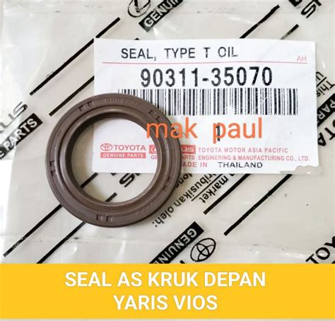 Seal Sil Kruk As Depan VIOS Gen1 2 3 YARIS Ist 1NZ 2003 2018 ORIGINAL