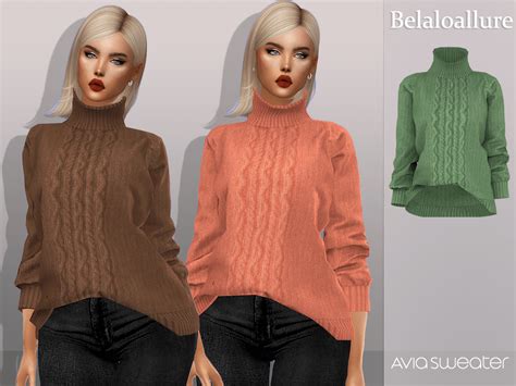 Sims 4 Sweater Cc