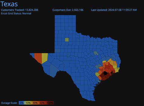 Beryl live updates: At least 4 dead, more than 2 million power outages ...