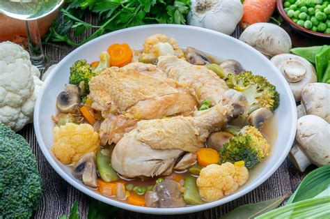 Pollo guisado con verduras receta para triunfar fácilmente