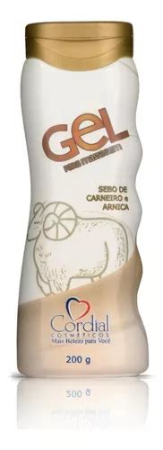 Cordial Gel Para Massagem Corporal Sebo Carneiro E Arnica 200 G