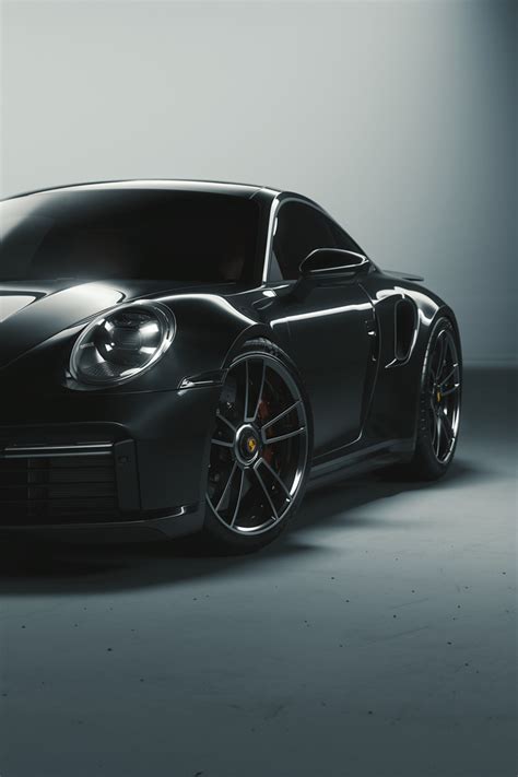 640x960 Black Porsche 911 Turbo S iPhone 4, iPhone 4S ,HD 4k Wallpapers ...