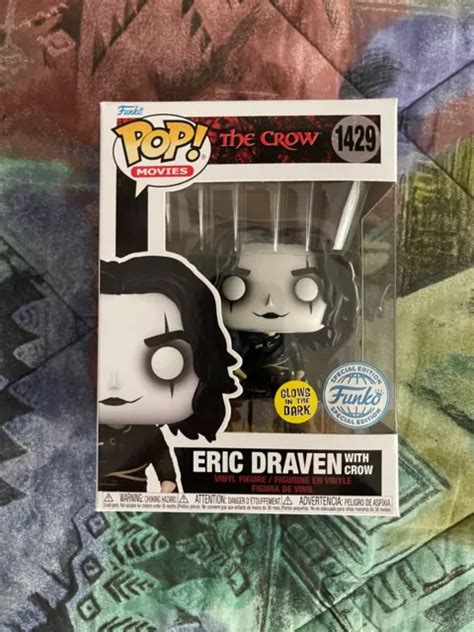 Funko Pop Movies The Crow Eric Draven With Crown Glows Dark