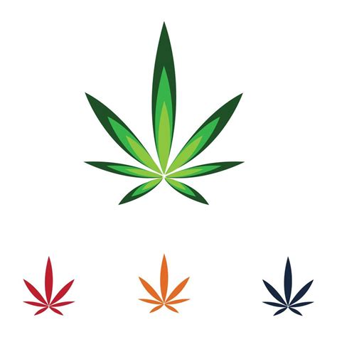 cannabis logo design 5725432 Vector Art at Vecteezy