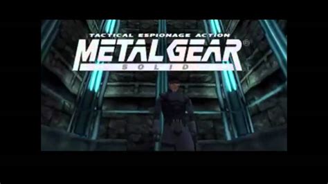 Metal Gear Solid Psx Ps1 Cutscenes Part 1 Youtube