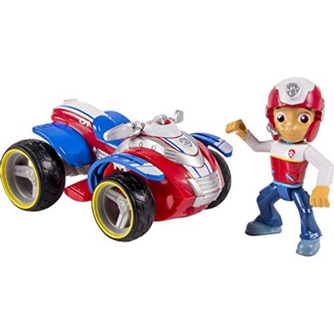 Nickelodeon Paw Patrol Ryder S Rescue Atv Vehicle And Figure Works With Paw Patroller