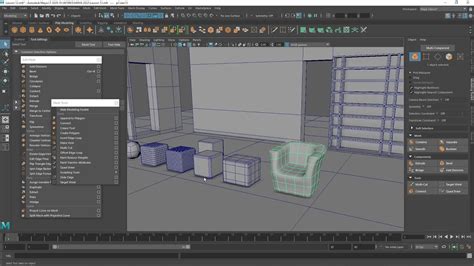 Maya Videocourse Hard Soft Poly Modelling Bevel Rounded