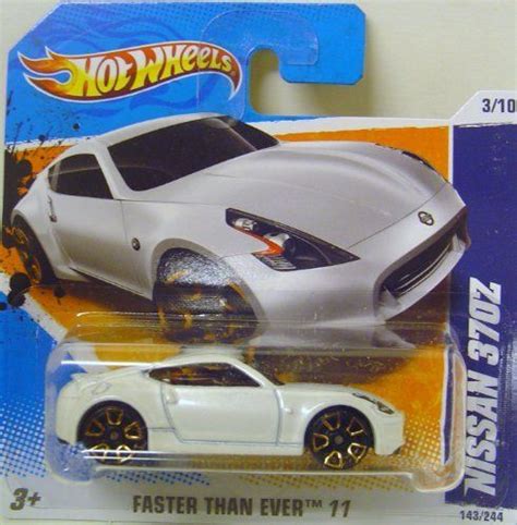 Hot Wheels Nissan 370z In White By Hot Wheels 599 Collector 143244 Faster Than Ever 310