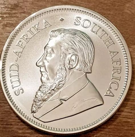 KRÜGERRAND 2021 1 Rand Springbock 1oz Silber Ag 999 Südafrika sch10 4 5