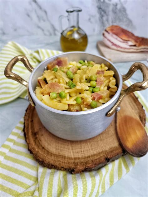 Pasta Mista Con Pancetta E Piselli Ketty Cucino Oggi