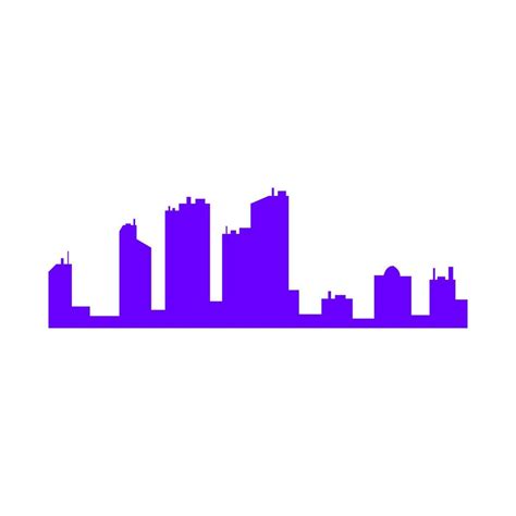 City skyline on a white background 4300491 Vector Art at Vecteezy