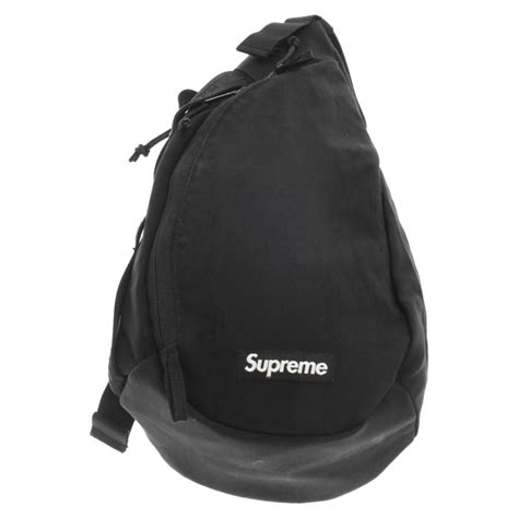 SUPREME シュプリーム 20AW Sling Bag スリング バッグ ショルダーバッグ ブラック 9223K200035 BRING