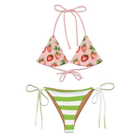 Strawberry Shortcake Bikini Set String Bikini Set String Bikini