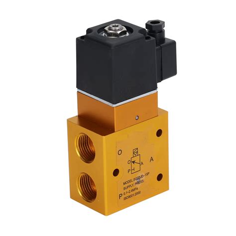 G1 2in Solenoid Valve 2 Position 3 Way 0 12 4mpa Working Pressure Inner Guide Pneumatic Air