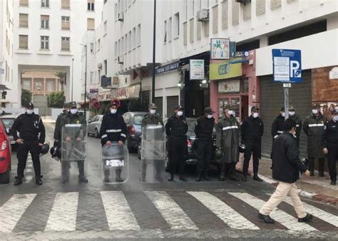 Polic A De Marruecos Dispersa Protesta Contra Acuerdo De Normalizaci N