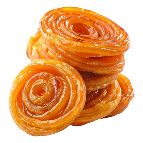 AI generated Jalebi isolated on transparent background png 41923289 PNG