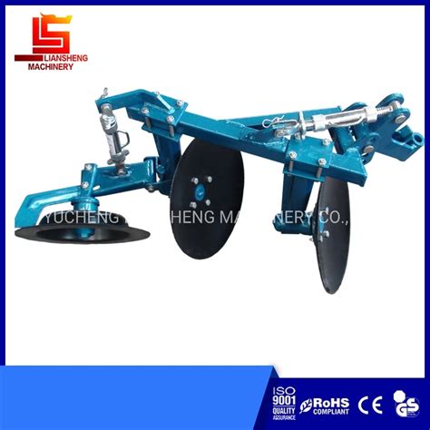 Walking Tractor 2 Disc Plough Mini Paddy Disc Plow Hot Sale In