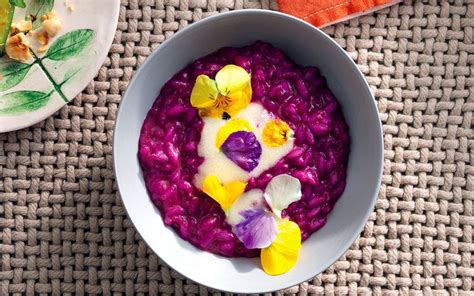 Purple Risotto Recipe Risotto Foods With Gluten Favorite Recipes