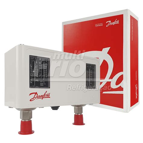 Pressostato KP15 Manual Alta Automático Baixa Danfoss 060 124391