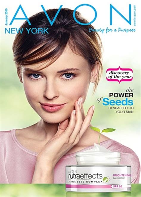 Catalog Avon Brochure India Campaign 01 Janurary 2016 Make Up Catalogs