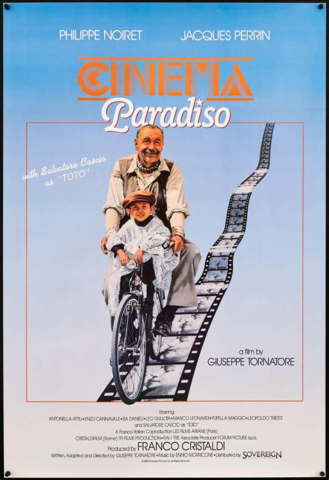 Cinema Paradiso Vintage Italian Movie Poster