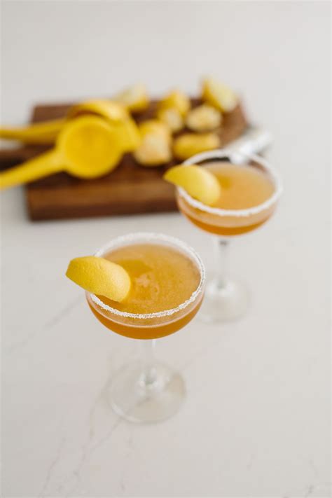 Classic Drinks The Sidecar Cocktail Recipe — The Effortless Chic Recipe Cocktail Recipes