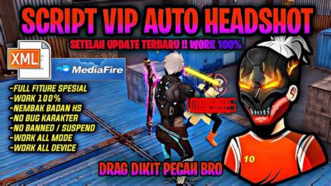 UPDATE CONFIG FREE FIRE SCRIPT OBB AUTO HEADSHOT FF MAX DAN FF