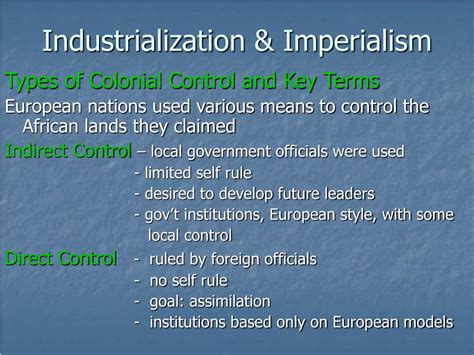 How Industrialization Led To Imperialism