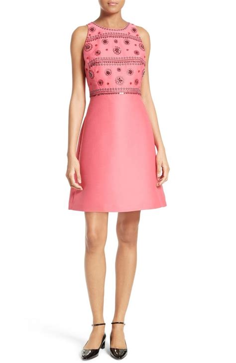 Kate Spade New York Embellished A Line Dress Nordstrom Dresses Ladylike Dress Dazzling Dress