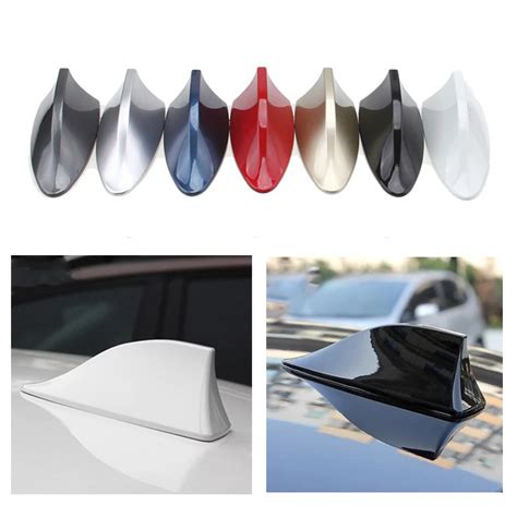 Car Roof Universal Fm Am Car Shark Fin Antenne Upgraded Signal Aerials