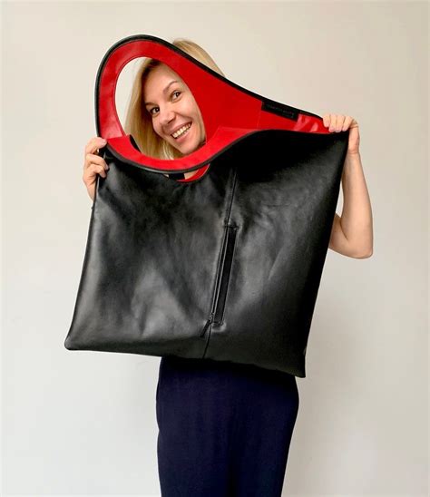 Borsa Hobo In Morbida Pelle Borsa A Tracolla Oversize Borsa Per Laptop