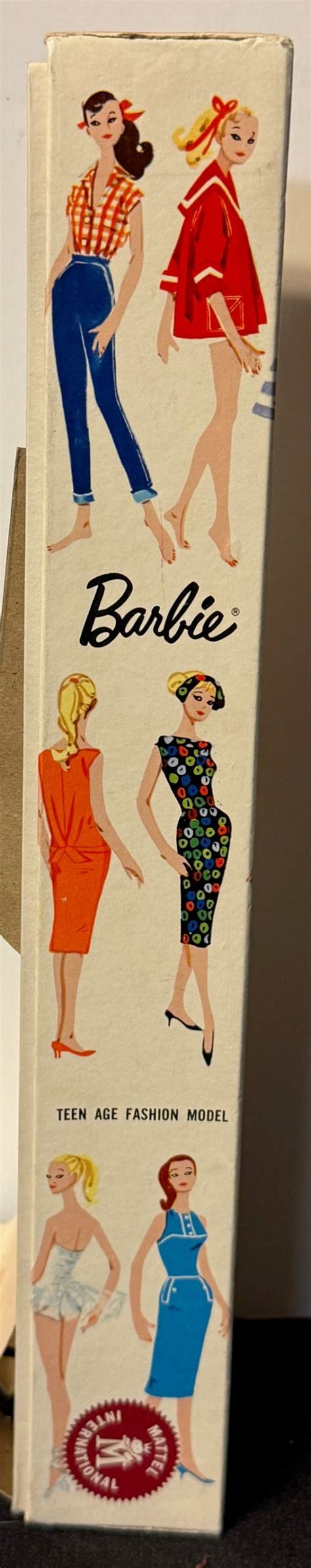 Vintage Ponytail Barbie Lemon Blonde MIB Doll Peddlar