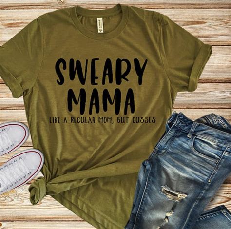 Funny Mom Shirt Mothers Day Ts For Moms Who Love To Swear