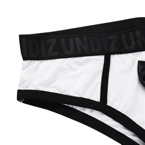 Boxer shorty YiZYiF Sous vêtements sexy pour hommes ClaWaTuxedo Lingerie en maille transparente