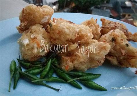 Resep Bakwan Sayur Oleh Mustika Aprilia Cookpad