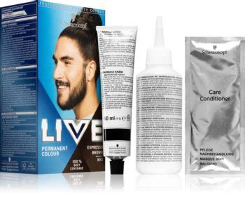 Schwarzkopf LIVE Men Coloration Cheveux Permanente Pour Homme Notino Fr