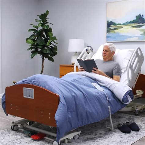 Lynacare™ Hc107 Hi Low Hospital Bed Homecare Hospital Beds