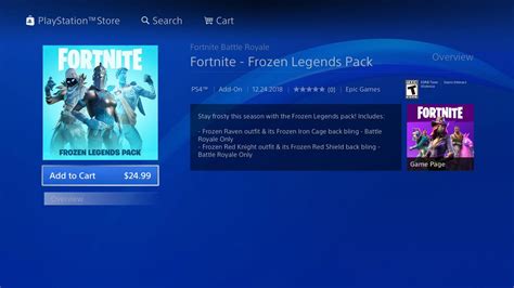 Trying to purchase the Fortnite Frozen Legends bundle but unsure where ...