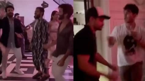 Shahid Kapoor Dances With Mira Rajput On Her Birthday Ishaan Khatter